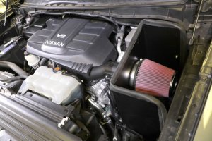 Nissan Titan XD Performance Air Intake - K&N Engineering - AirCharger - `17-`18 Nissan Titan XD Performance Air Intake - K&N Engineering - AirCharger - `17-`18